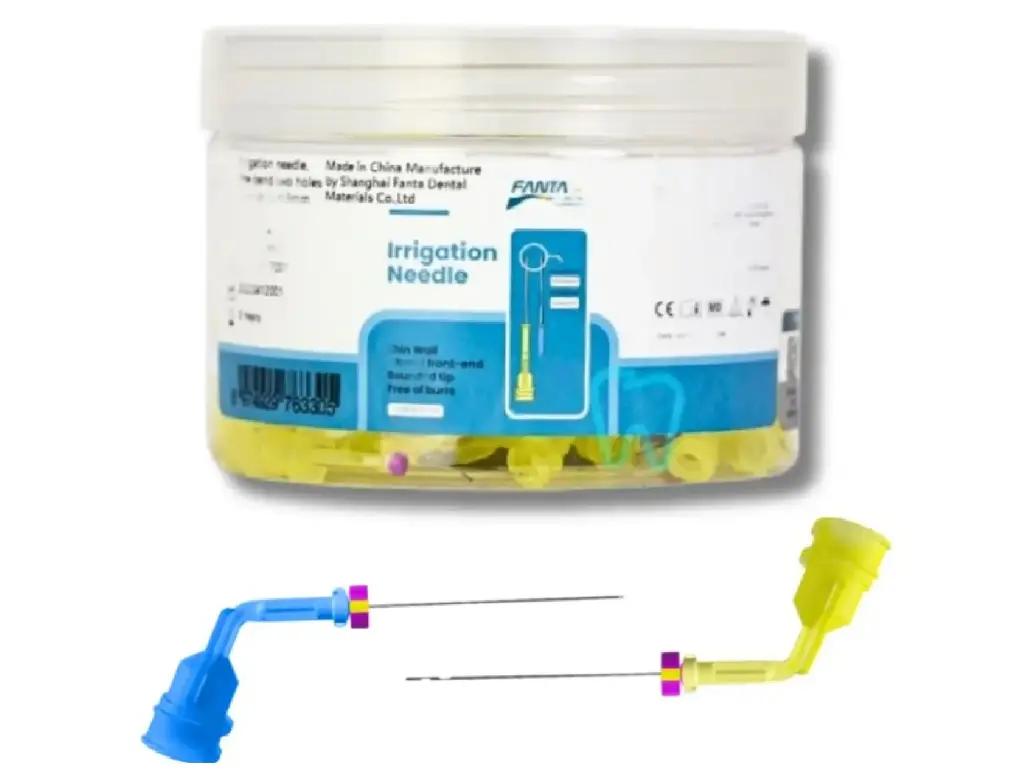 [INB26-100] Irrigation needle,Pre bend,0.3mm,length26mm,Blue,100pcs 